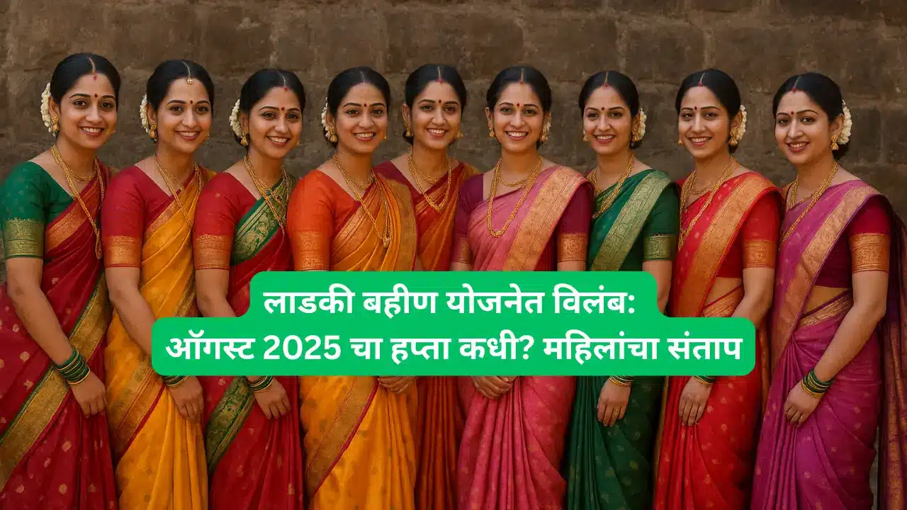 लाडकी बहीण योजनेत विलंब ऑगस्ट 2025 चा हप्ता कधी महिलांचा संताप