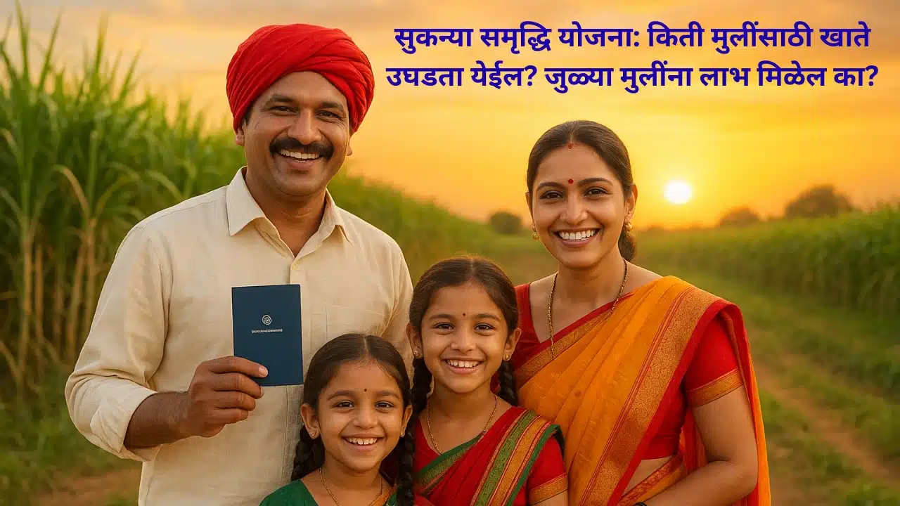 सुकन्या समृद्धि योजना किती मुलींसाठी खाते उघडता येईल जुळ्या मुलींना लाभ मिळेल का