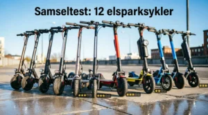 Vi har testet 12 elsparkesykler (2026)